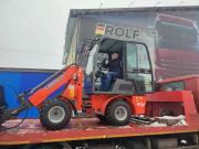 Отгрузка мини-погрузчика Quadtrac WL30T